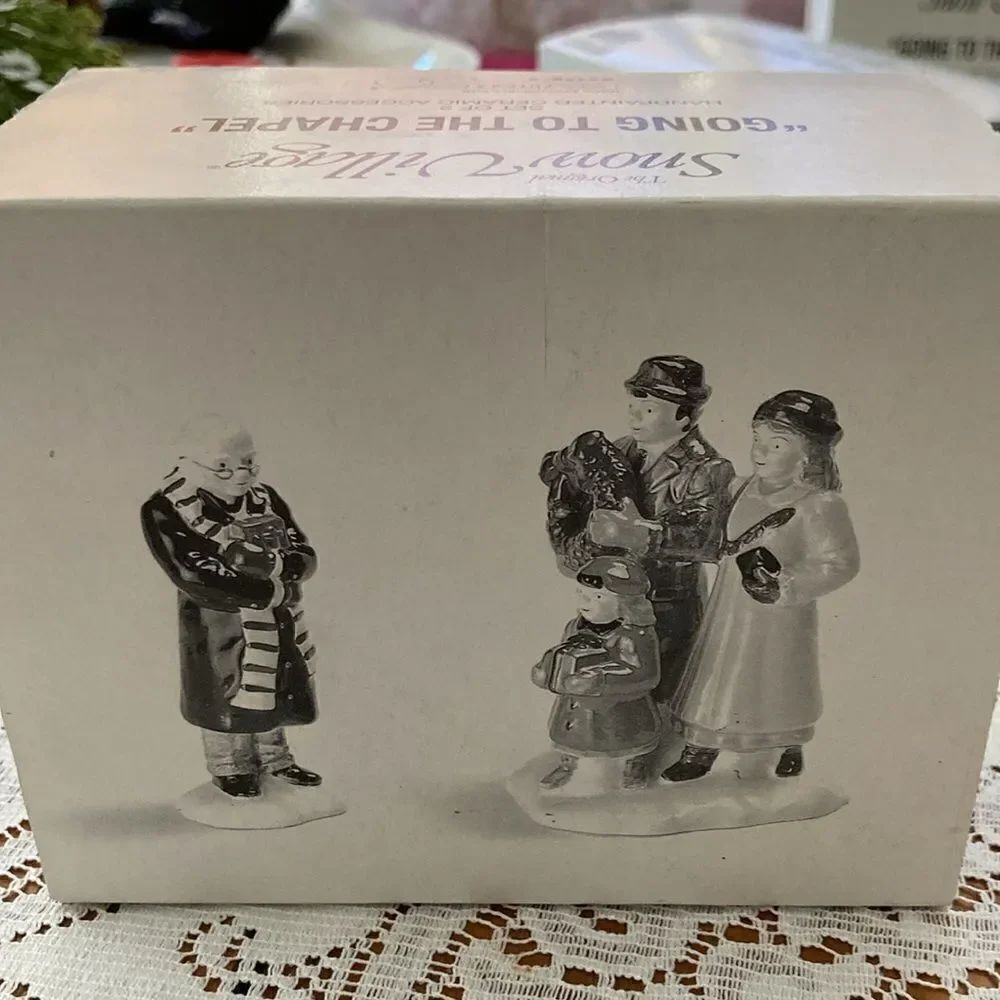 Department 56 The Original Snow Village “Going To The Chapel” Handpainted #54763